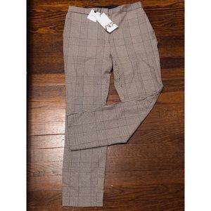 ZARA Plaid Pants